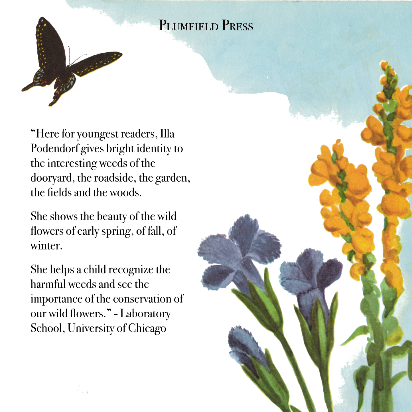 The True Book of Weeds and Wildflowers