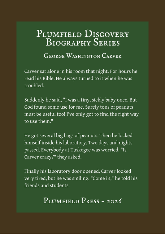 Discovery Biography: George Washington Carver