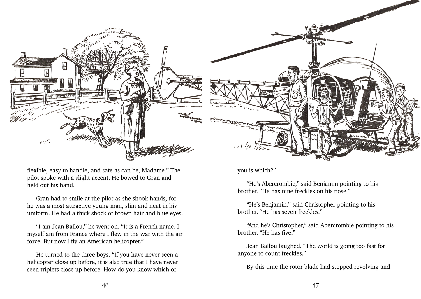 Three Boys And A Helicopter
