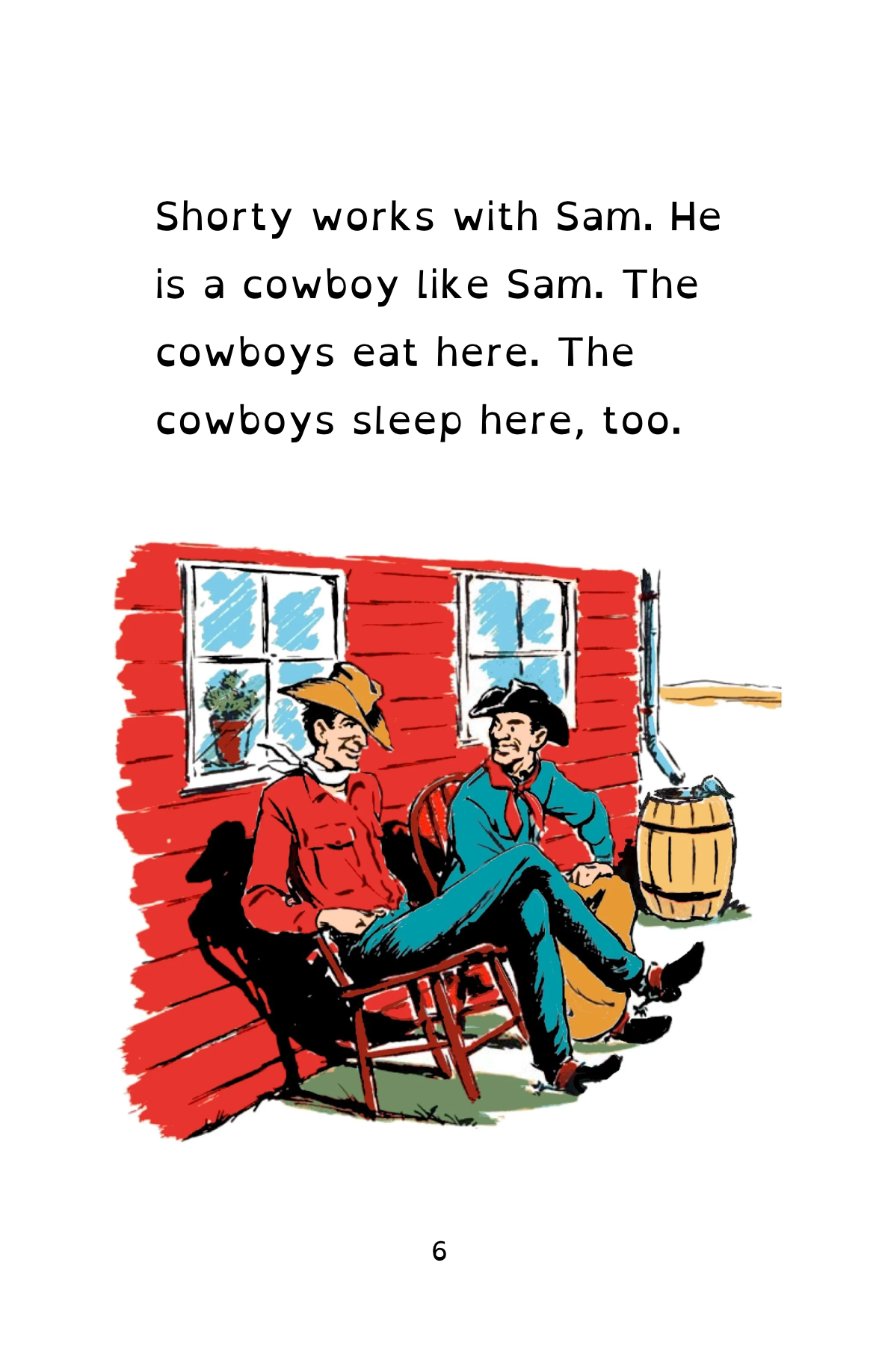 Cowboy Sam and Dandy (Open Dyslexic)