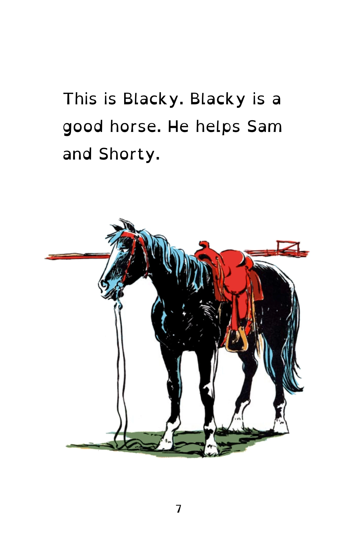 Cowboy Sam and Dandy (Open Dyslexic)
