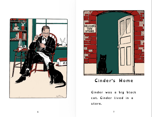 Cinder, The Cat (OpenDyslexic)