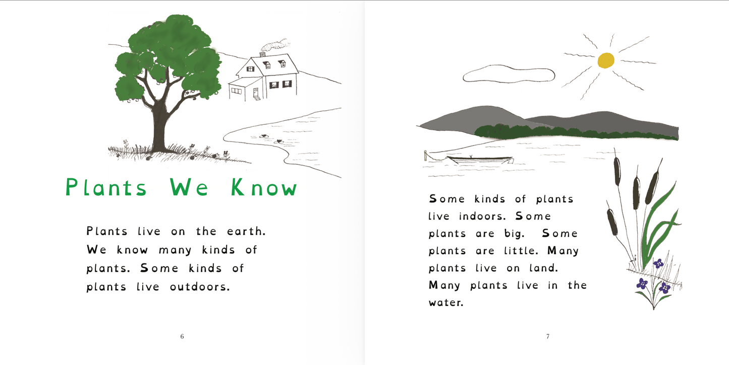 The True Book of Plants We Know (OpenDyslexic)