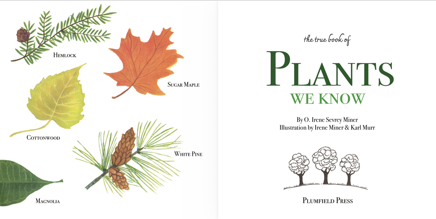 The True Book of Plants We Know