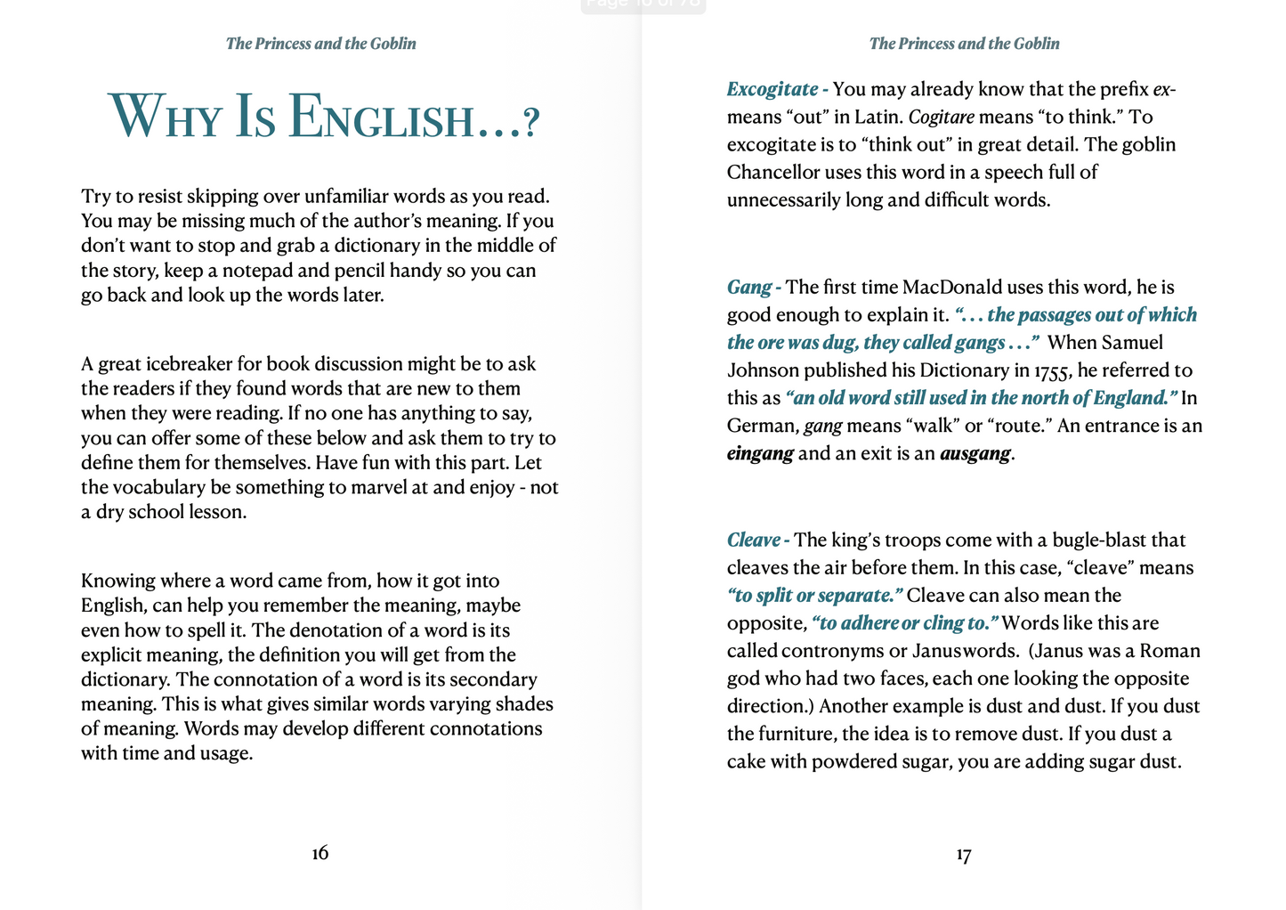 Plumfield Book Guides: Early Grade Level, vol. 1